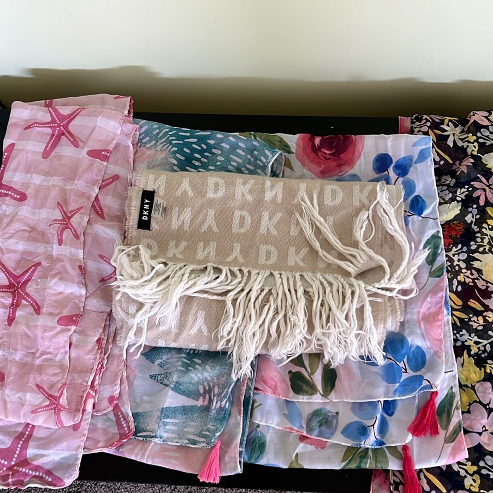 5 Colorful Scarves